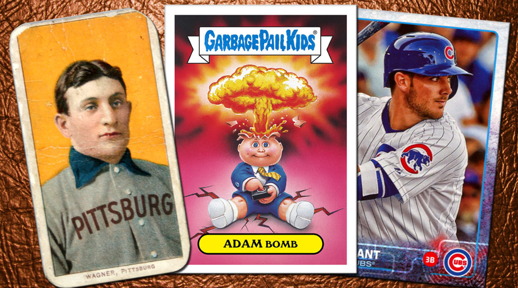 Collectible trading cards throughout history, including the Garbage Pail Kids. (SOURCE: Topps Corporation.)