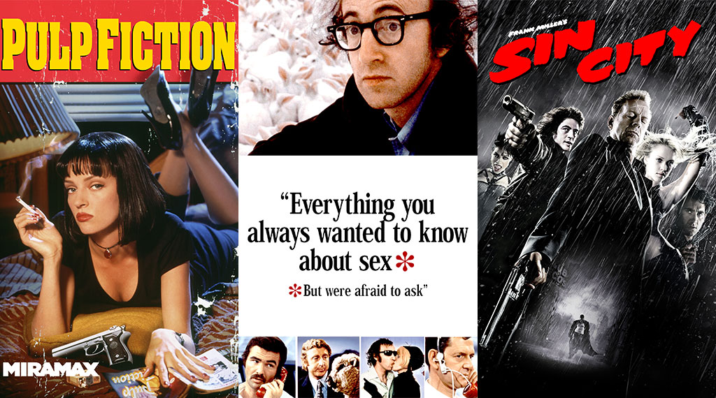 Anthology Films: 'Pulp Fiction', 'Everything You Always Wanted to Know About Sex *But Were Afraid to Ask', 'Sin City'